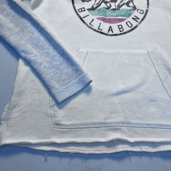Billabong California Love Pullover Hoodie Vneck Sweatshirt Sweater Size Large - Picture 6 of 14